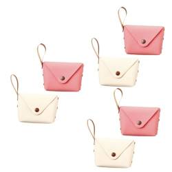 6 STK Pocket Wallet damengeldbörse Reisebegleiter Pocketbook minigeldbörse anahtarlık Keychain Brieftasche geldbörsen Purse kleine Geldbörse niedlich Schlüsselbox Paket Macaron von CALLARON