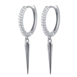 CALLARON 1 Paar Ohrstecker Ohrringe für Frauen Damenohrringe Hoop Ohrringe -Ohrring Kruzifix-Anhänger Frauen Ohrring Ohrstecker für Damen Spiral- von CALLARON
