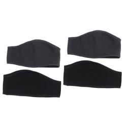 CALLARON 4 Stück Radfahren Warmes Stirnband Sport-stirnband Kupferner Davidstern Radsport-outfit Sport Stirnband Ohrenschutz-stirnband Sit-up-bauchassistent Turban-stirnband Reiten Heizung von CALLARON