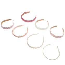 CALLARON 7St haarband set damen haarbänder Haarreifen für Haarschmuck für Damen Haargummis Stirnbänder aus Stoff breite haarbänder für damen 7-teiliges Set Kopfbedeckung a26 von CALLARON