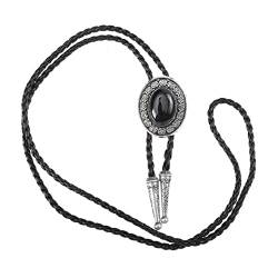 CALLARON -Edelstein-Krawatte Mann Halsschmuck Vintage Bolo-Krawatten Dekor Krawatten für Männer Herrenhalskette Hemdhalskette Achat-Halskette Hemdkragen binden Halskette Kette schmücken von CALLARON