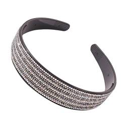 CALLARON Haarschmuck 1stk Kopfschmuck Frauen Stirnband Hochzeit Stirnband Glitzerndes Haarband Hochzeit Haarband Damen Kristall Ausgabekarte Bandanas von CALLARON