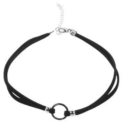 CALLARON Halsketten Gothic-Halsband für Frauen für Frauen schwarzer Halsreif schwarze Halskette für Frauen modischer Halsreif frauen halsband Perlmutt Schlüsselbeinkette Fräulein von CALLARON