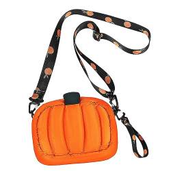 CALLARON Kürbis-geldbörse Skurrile Handtaschen Süßes Oder Saures Halloween-geldbörse Kawaii-Tasche Süßigkeitentüte Für Wechseltasche Gothic-Handtasche Münzbeutel Wild Oxford-Stoff Damen von CALLARON