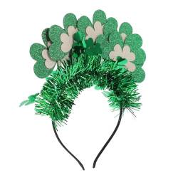 Deko St. Patricks Day Kopfbedeckung Partygeschenke Zum St. Patricks Day St. Patricks Day Headbopper Kleeblatt-kopfschmuck Kopfbedeckung Für Grüßen Haar Stirnband Fräulein von CALLARON