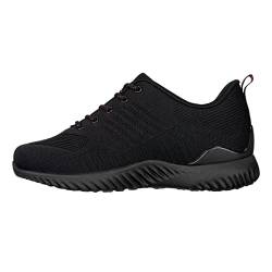 CALTO Herren-Schuhe, unsichtbar, höhensteigend, ultraleicht, sportlich, 6,6 cm größer, schwarz, 39.5 EU von CALTO