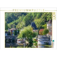 CALVENDO Puzzle CALVENDO Puzzle Brantome - Das Venedig der Dordogne 1000 Teile Lege-Größe 64 x 48 cm Foto-Puzzle Bild von wuffclick-pic, 1000 Puzzleteile von CALVENDO