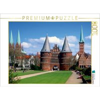 CALVENDO Puzzle CALVENDO Puzzle Hansestadt Lübeck 1000 Teile Lege-Größe 64 x 48 cm Foto-Puzzle Bild von Lothar Reupert, 1000 Puzzleteile von CALVENDO
