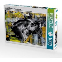 CALVENDO Puzzle CALVENDO Puzzle Männer - übermalte Aktfotografien 1000 Teile Lege-Größe 48 x 64 cm Foto-Puzzle Bild von Ralf Wehrle, 1000 Puzzleteile von CALVENDO