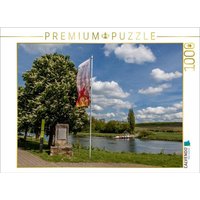 CALVENDO Puzzle CALVENDO Puzzle Mainfähre Obereisenheim 1000 Teile Lege-Größe 64 x 48 cm Foto-Puzzle Bild von Haenson, 1000 Puzzleteile von CALVENDO