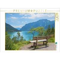 CALVENDO Puzzle CALVENDO Puzzle Rastbank am Achenseeufer 2000 Teile Lege-Größe 90 x 67 cm Foto-Puzzle Bild von SusaZoom, 2000 Puzzleteile von CALVENDO