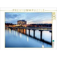 CALVENDO Puzzle CALVENDO Puzzle Seebrücke Timmendorf 1000 Teile Lege-Größe 64 x 48 cm Foto-Puzzle Bild von Joachim Hasche, 1000 Puzzleteile von CALVENDO