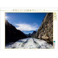 CALVENDO Puzzle CALVENDO Puzzle Trollfjord 1000 Teile Lege-Größe 64 x 48 cm Foto-Puzzle Bild von Trans Pond, 1000 Puzzleteile von CALVENDO