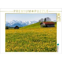 CALVENDO Puzzle CALVENDO Puzzle Wiese bei Agathazell 1000 Teile Lege-Größe 64 x 48 cm Foto-Puzzle Bild von TomKli, 1000 Puzzleteile von CALVENDO