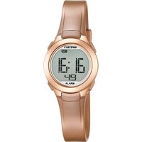 CALYPSO WATCHES Digitaluhr Calypso Damen Uhr K5677/3 Kunststoffband, Damen Armbanduhr rund, PURarmband roségold, Sport von CALYPSO WATCHES