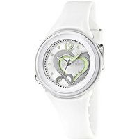 CALYPSO WATCHES Quarzuhr Calypso Damen Uhr K5576/1Kunststoffband, Damen Armbanduhr rund, PURarmband weiß, Fashion von CALYPSO WATCHES