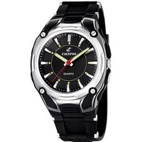 CALYPSO WATCHES Quarzuhr Calypso Herren Uhr K5560/2 Kunststoffband, Herren Armbanduhr rund, PURarmband schwarz, Sport von CALYPSO WATCHES