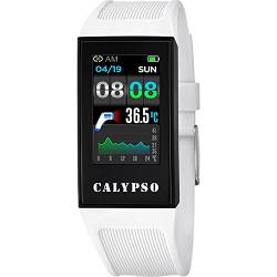 CALYPSO Uhrenmodell K8501 / 1 aus der SMARTWATCH-Kollektion, 23,80/41,30 mm Gehäuse mit mehrfarbigem Kautschukarmband für Herren K8501/1 von CALYPSO