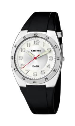 Calypso Herren Analog Quarz Uhr mit Plastik Armband K5753/4 von CALYPSO