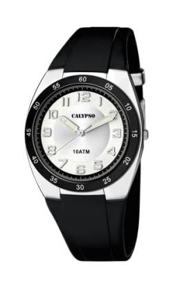 Calypso Herren Analog Quarz Uhr mit Silikon Armband K5753/5 von CALYPSO