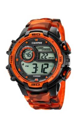 Calypso Herren Digital Quarz Uhr mit Plastik Armband K5723/5 von CALYPSO