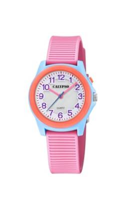 Calypso Kinderuhr Kunststoff rosa Junior Armbanduhr UK5823/2 Analoguhr von CALYPSO