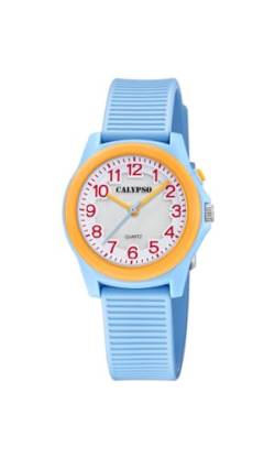 Calypso Kinderuhr Kunststoff blau Junior Armbanduhr UK5823/3 Analoguhr von CALYPSO