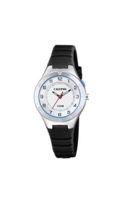 Calypso Unisex Analog Gesteppte Daunenjacke Uhr mit Kunststoff Armband K5800/4 von CALYPSO