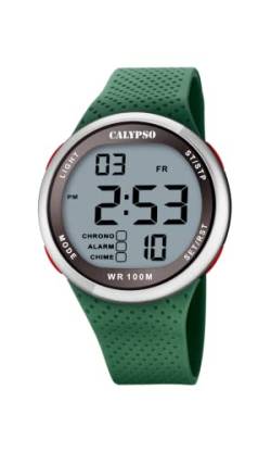 Calypso Herren Digital Quarz Uhr mit Kunststoff Armband K5785/5 von CALYPSO