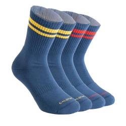 CALZITALY PACK 2-3 - 4 PAAR Tennissocken Unisex, Padel Running Crossfit Fitness, Atmungsaktiv & Polsterung, Sportsocken für Herren & Damen | MADE IN ITALY(43-46, 2 Paare - Asa) von CALZITALY