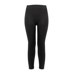 CALZITALY Unisex Thermoleggings, Hose aus Merinowolle, Thermounterwäsche für Damen und Herren, Funktionunterwäsche, Ski, Wandern, Trekking, | Made IN Italy (XXL, Schwarz) von CALZITALY