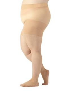 | PLUS SIZE STRUMPFHOSEN | 20 DEN | BEIGE, SCHWARZ | L, XL, XXL | ITALIAN HOSIERY (L, Beige) von CALZITALY