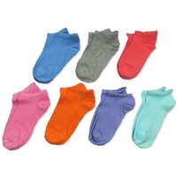 Camano Sneakersocken CA3729 (Packung, 7 Paar) Mädchen Sneaker-Socken, Sneakersocken, Jungen & Mädchen, Kindersocken von CAMANO