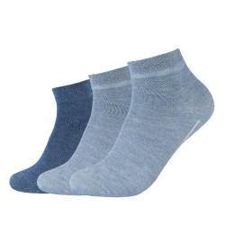 Camano Unisex CA-SOFT QUARTER Socken 3er Pack von CAMANO