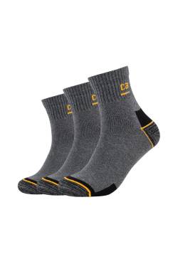 Camano Unisex Quarter Socken WORK QUARTER 3er Pack von CAMANO