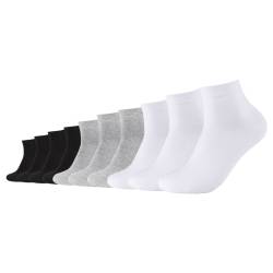 Camano Unisex Socken CA-Soft Organic Cotton Quarter 10er Pack von CAMANO