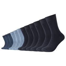 Camano Unisex Socken Comfort Cotton Crew 12er Pack von CAMANO