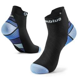 CAMBIVO Kompressionsstrümpfe Damen Herren Kurz, Plantarfasziitis Socken Stützstrümpfe für Knöchelschutz, Kompressionssocken bei Reise, Laufen, Sport von CAMBIVO