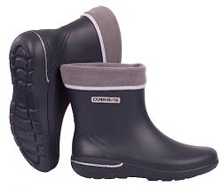 CAMMINARE walk a mile Damen Gefütterte EVA Regenstiefel Herausnehmbares Innenfutter 36-41 EU (Marineblau, eu_footwear_size_system, adult, numeric, medium, numeric_41) von CAMMINARE walk a mile