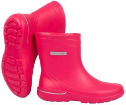 CAMMINARE walk a mile Leichte Damen EVA-Schaum Kurze Gummistiefel Knöchelhohe Stiefeletten 36-41 EU (Fuchsia, eu_footwear_size_system, adult, numeric, medium, numeric_41) von CAMMINARE walk a mile