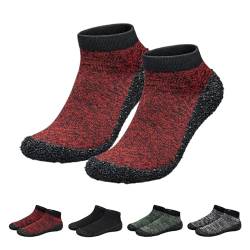 Willfeet Sockenschuhe, minimalistisch, Barfußsocken, bequem, leicht, vielseitig einsetzbar, rot, 39 EU von CAMPMINE