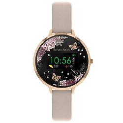 Reflex Active Serie 03 Damen Smartwatch in der Farbe rosé, Armband aus Lederimitat, Durchmesser: 38mm, Wasserdichtigkeit: 1 ATM/10 Meter, RA03-2014 von CAOLATOR