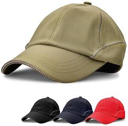 CAPCOOL Baseball Cap Herren Damen [100% UV-Schutz] verstellbar Kappe Herren Cap Basecap Herren Cap Damen einfarbig atmungsaktiv Unisex versch. Größen/Farben Sommer/Winter Basecap Damen Kappe Damen von CAPCOOL