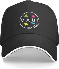 Baseballkappe Hip Hop Sonnenhut Maui and Sons Baseballkappe Golfhut Lustiger Hut Kapuzenhut für Männer Frauen von CAPHATMC