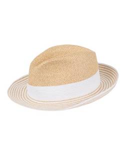 CAPO Damen Capri HAT Sonnenhut, Weiß (Polar White 10), Small (Herstellergröße: 56) von CAPO