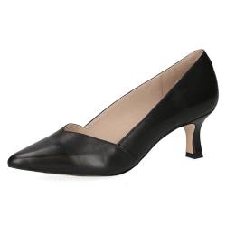 CAPRICE Damen Pumps Spitz aus Leder, Schwarz (Black Nappa), 37.5 EU von CAPRICE