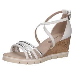 CAPRICE Damen Sandalette 9-28312-42 191 G-Weite von CAPRICE