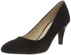 Caprice Damen 9-9-22405-26 Pumps, Black Suede, 36 EU von CAPRICE