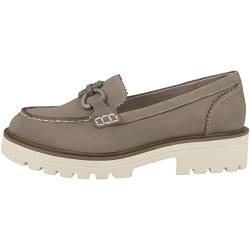 Caprice Damen 9-9-24706-20 356 Flacher Slipper, MUD NUBUC, 37 EU von CAPRICE