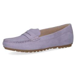 Caprice Damen Mokassins aus Leder Elegant, Lila (Lavender Suede), 36 von CAPRICE